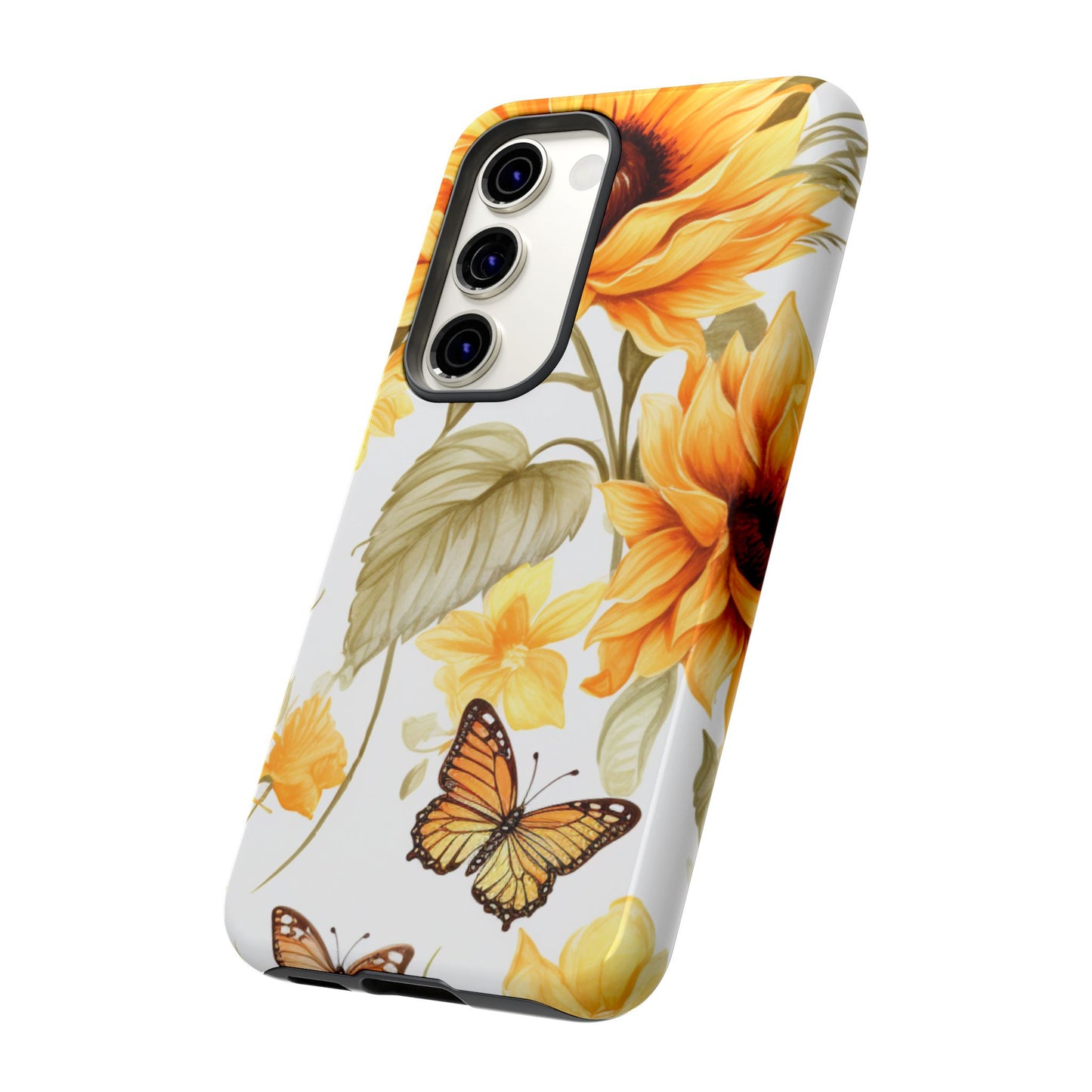 Sunflower & Butterfly Bliss - Samsung Galaxy  Series Case