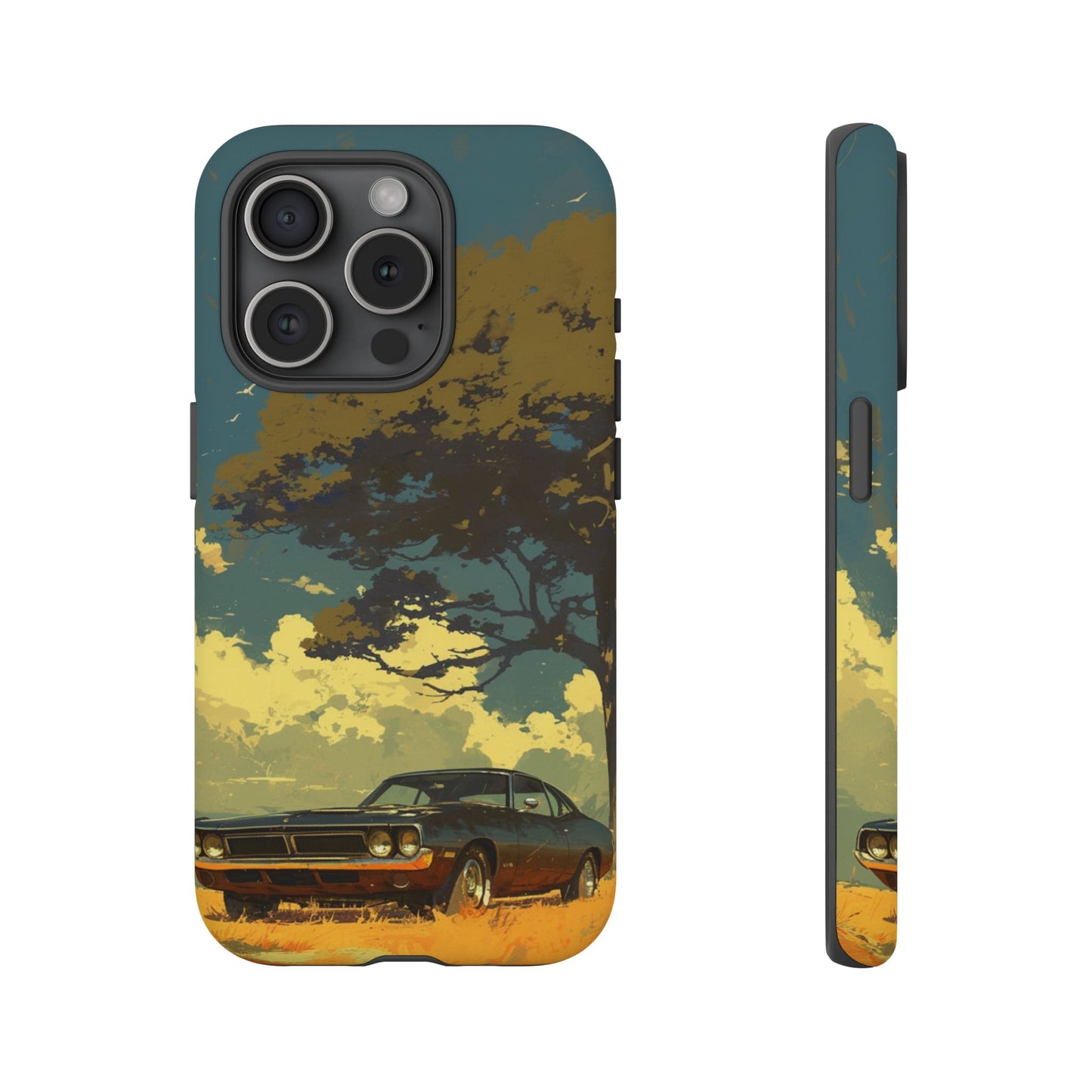 Retro Road Trip Vintage Car iPhone Case