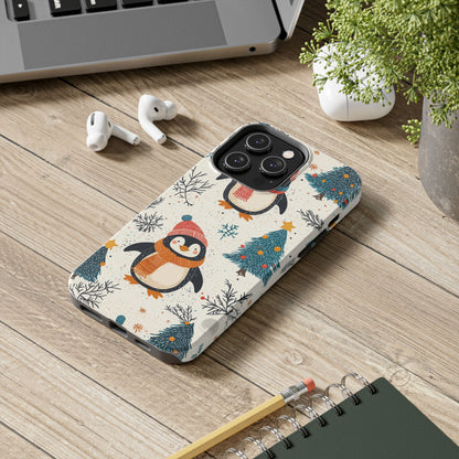 Penguin Wonderland – Snowy Christmas Cheer iPhone Case