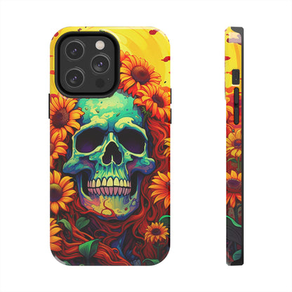 Sun Kissed Skull iPhone Case