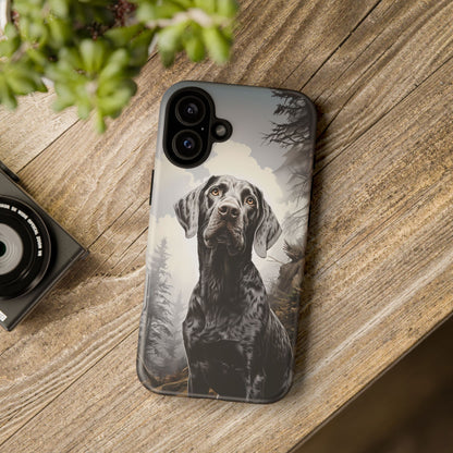 German Shorthair Pointer Phone Case - Tough & Durable with Dual Layer Protection!