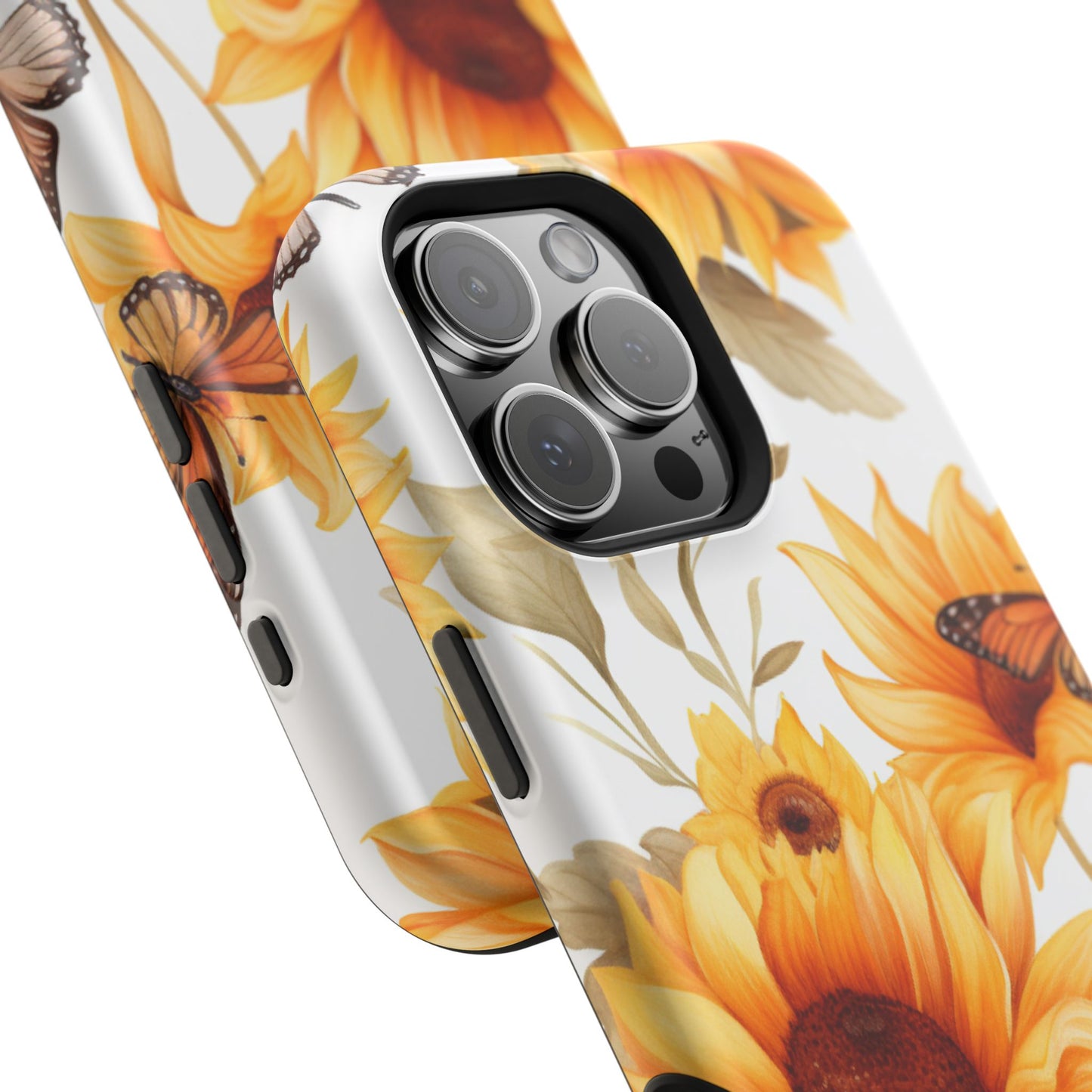 Sunflower & Monarch Garden - MagSafe iPhone Series Case