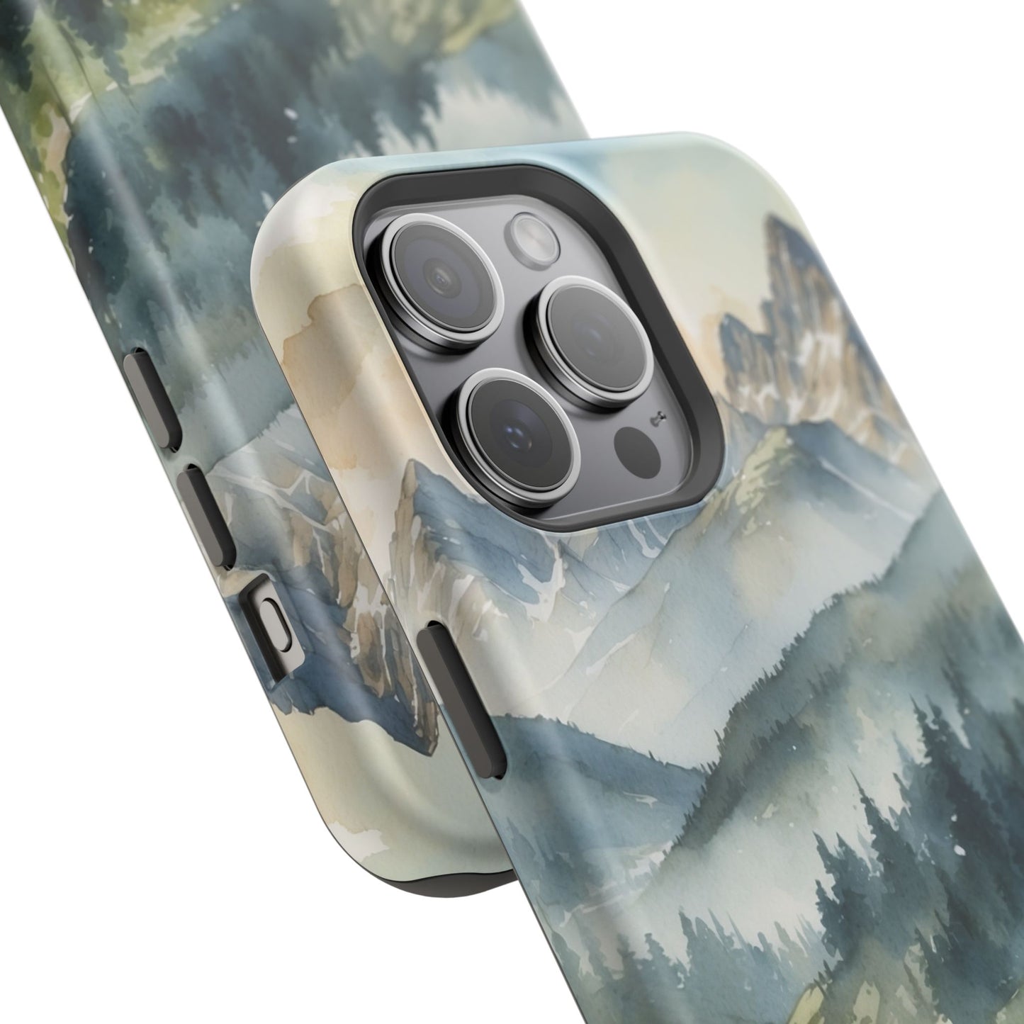 Serene Alpine Forest - MagSafe iPhone Case