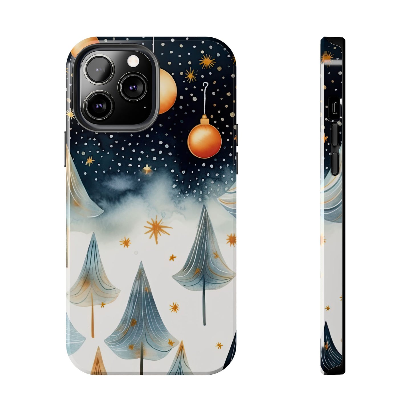 Winter Wonderland Gold Ornament – iPhone Series Case