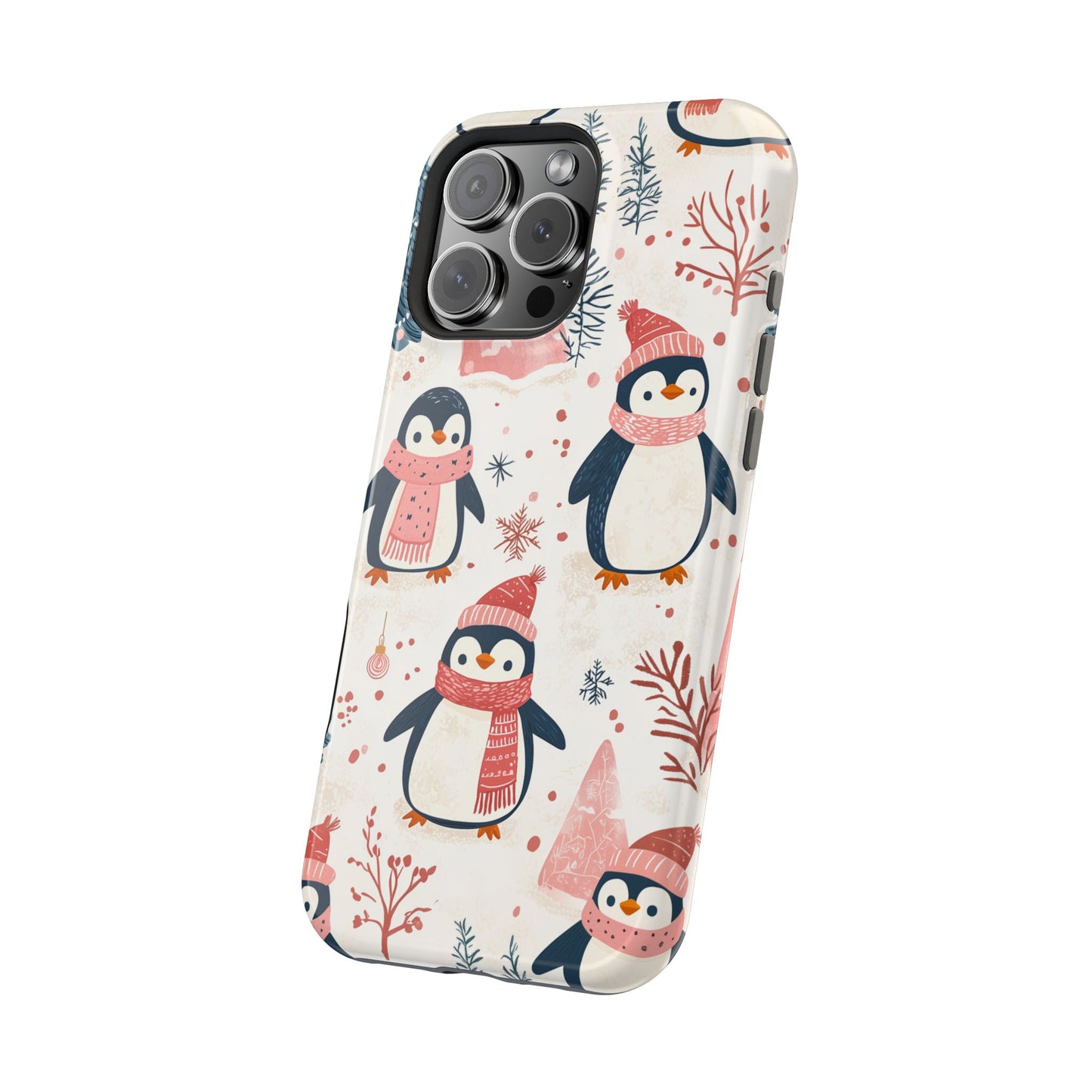 Penguin Paradise – Christmas Cheer MagSafe iPhone Case