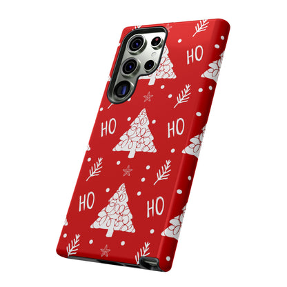 Samsung Galaxy Case: Ho Ho Ho – Christmas Tree Wonderland