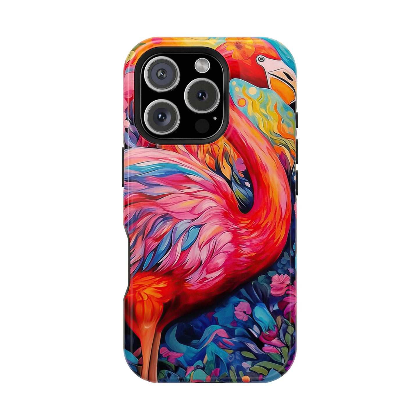 Flamingo Fiesta – Vibrant Flamingo MagSafe iPhone Cases