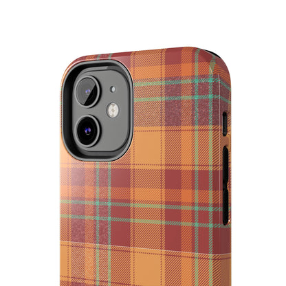 iPhone Case - Autumn Tartan Plaid Design