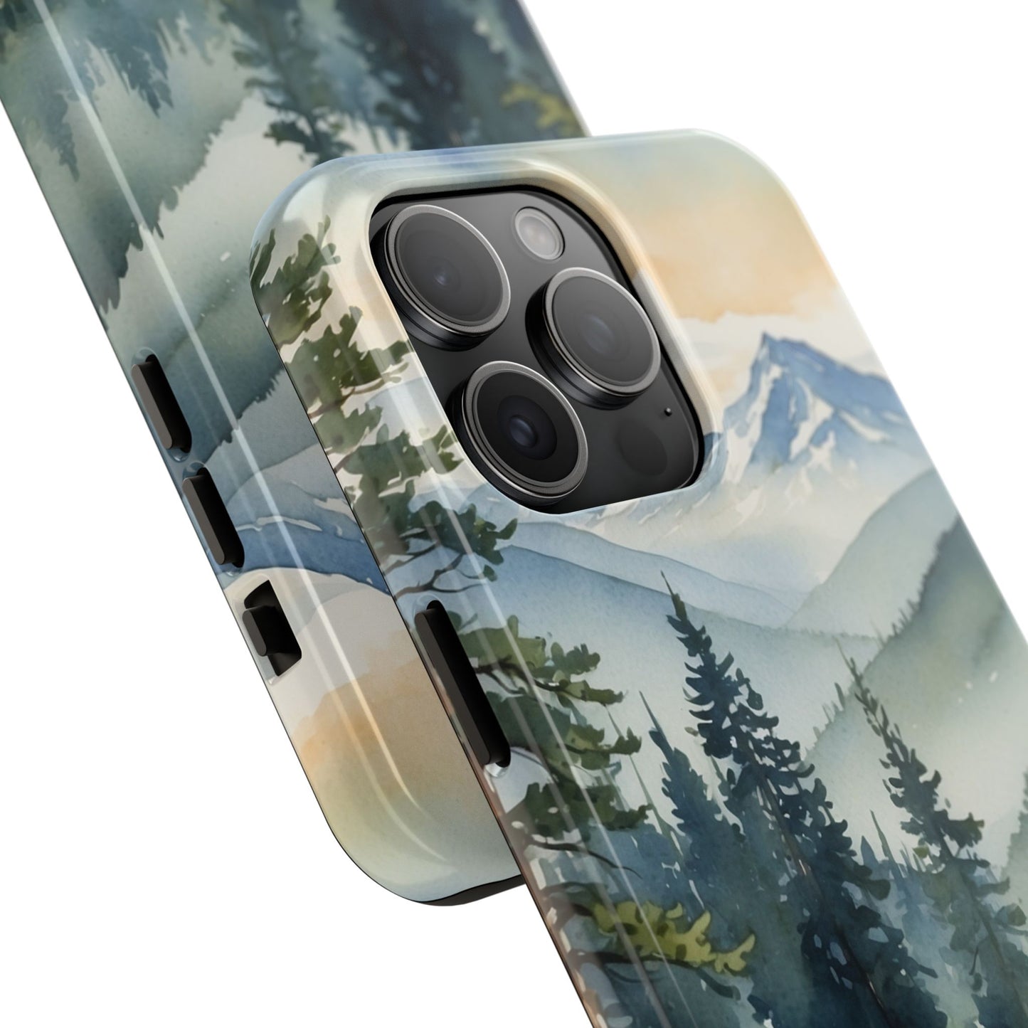 Tranquil Mountain Escape - iPhone Case