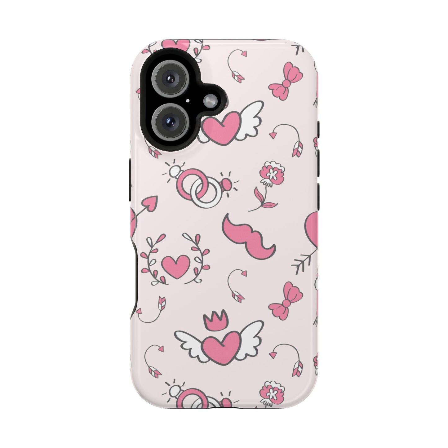 Pink Love Icons MagSafe Case