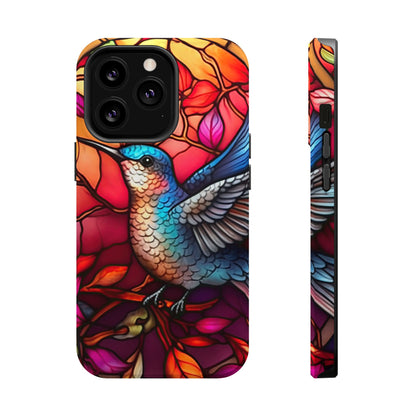 Radiant Multicolor Bird Artwork - MagSafe iPhone Case