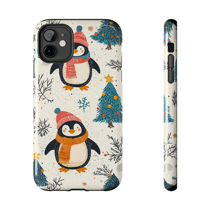 Penguin Wonderland – Snowy Christmas Cheer iPhone Case