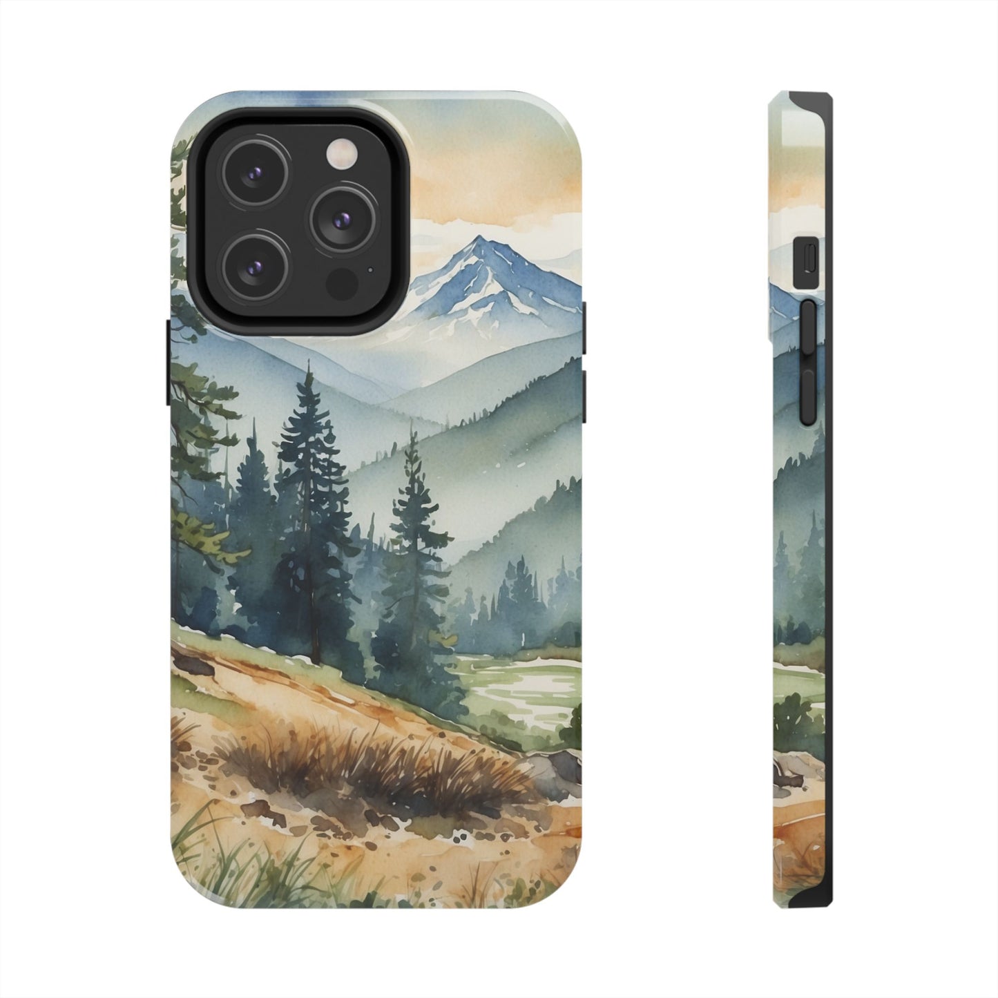 Tranquil Mountain Escape - iPhone Case