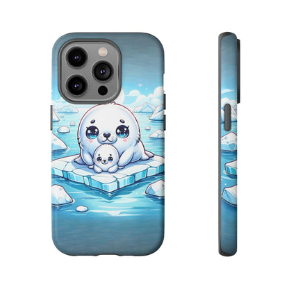 Arctic Embrace Seal iPhone Case