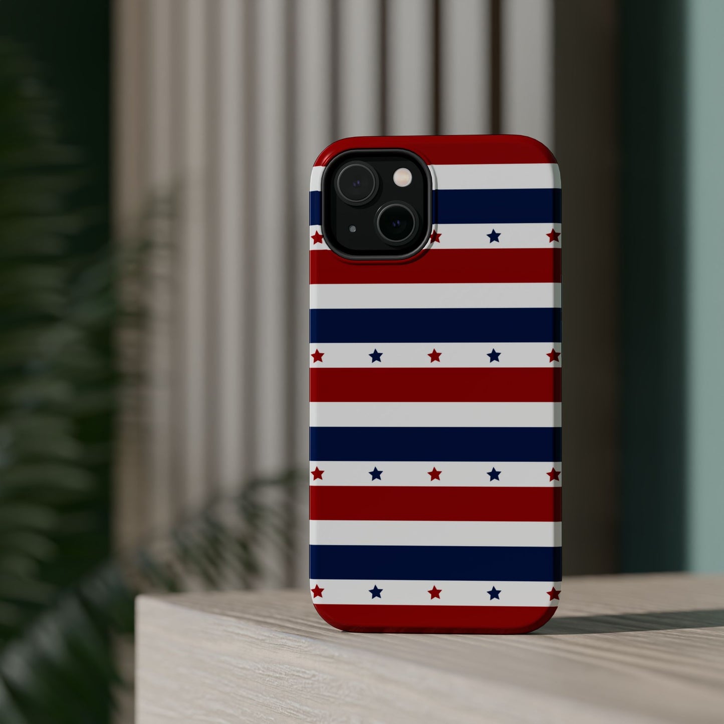 Patriotic Stars MagSafe iPhone Case