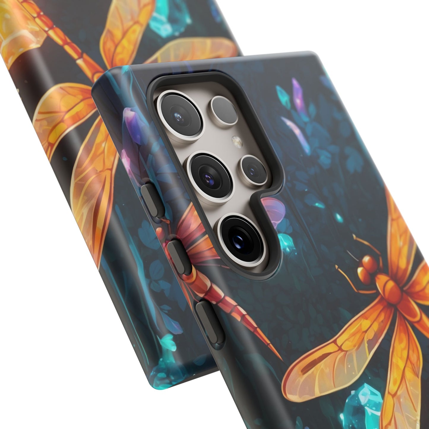 Mystical Dragonflies & Crystals – Samsung Galaxy Series Case