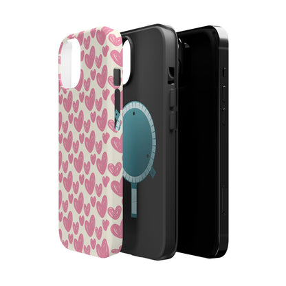 Heartfelt Pattern MagSafe iPhone Case