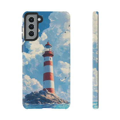 Samsung Galaxy Case - Majestic Lighthouse Scene Design