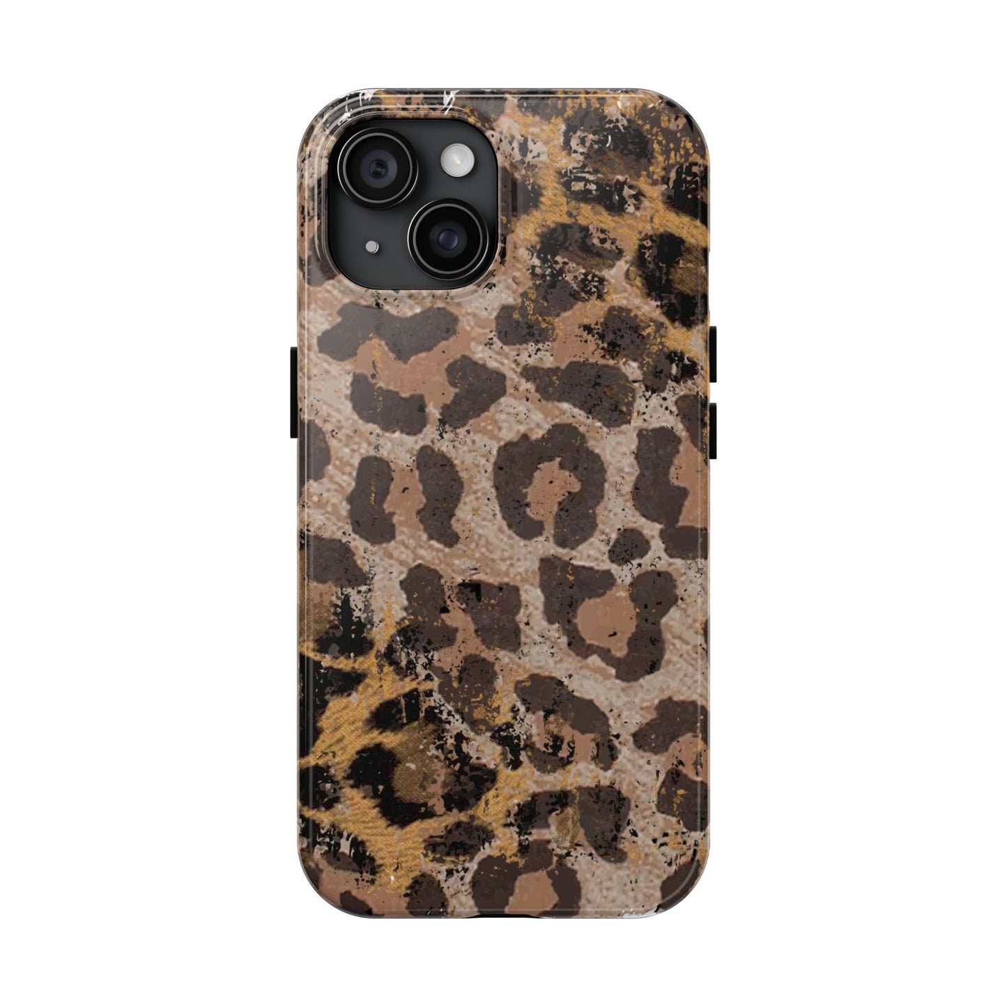 Vintage Distressed Leopard Print - iPhone Series Case