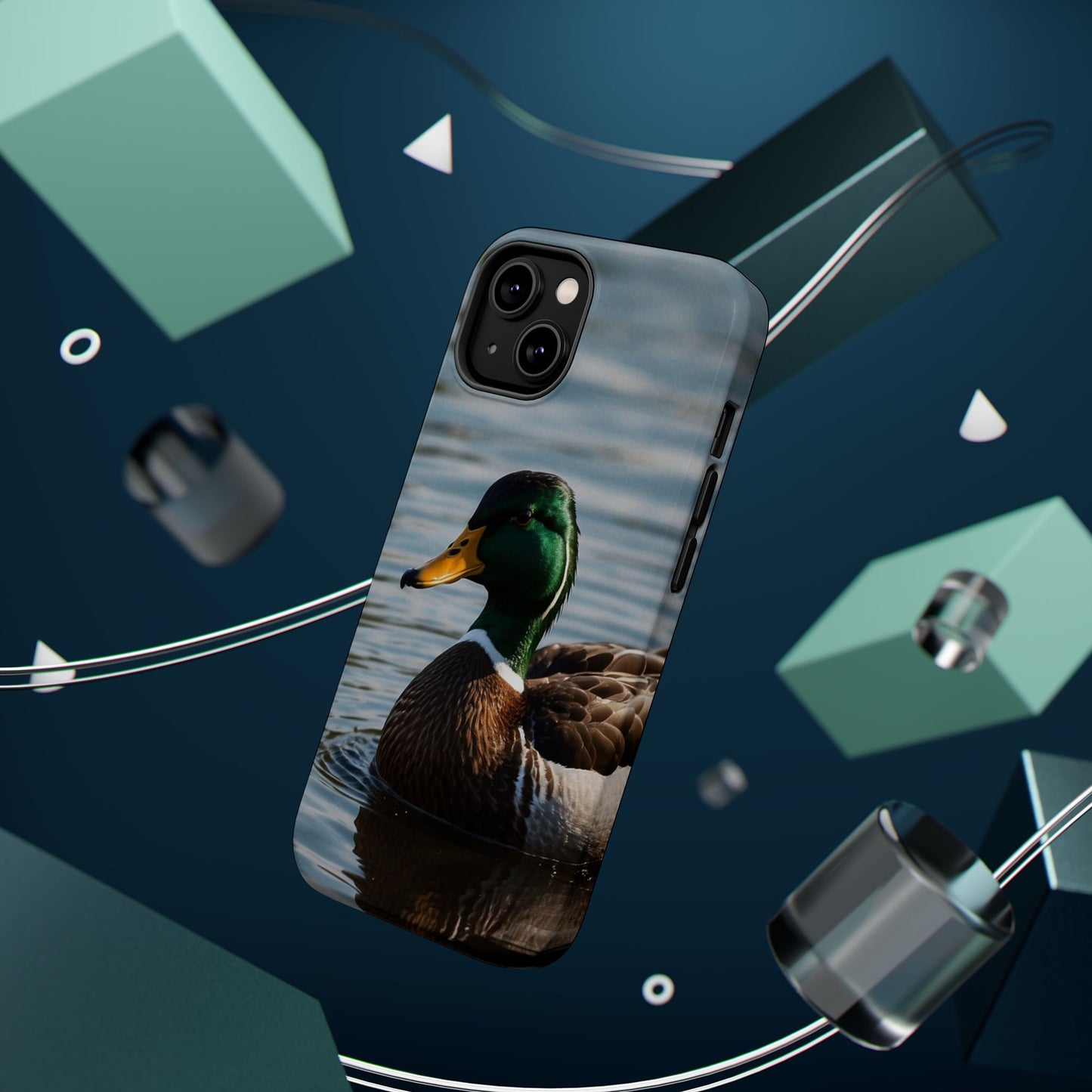 Majestic Mallard Reflection - MagSafe iPhone Case