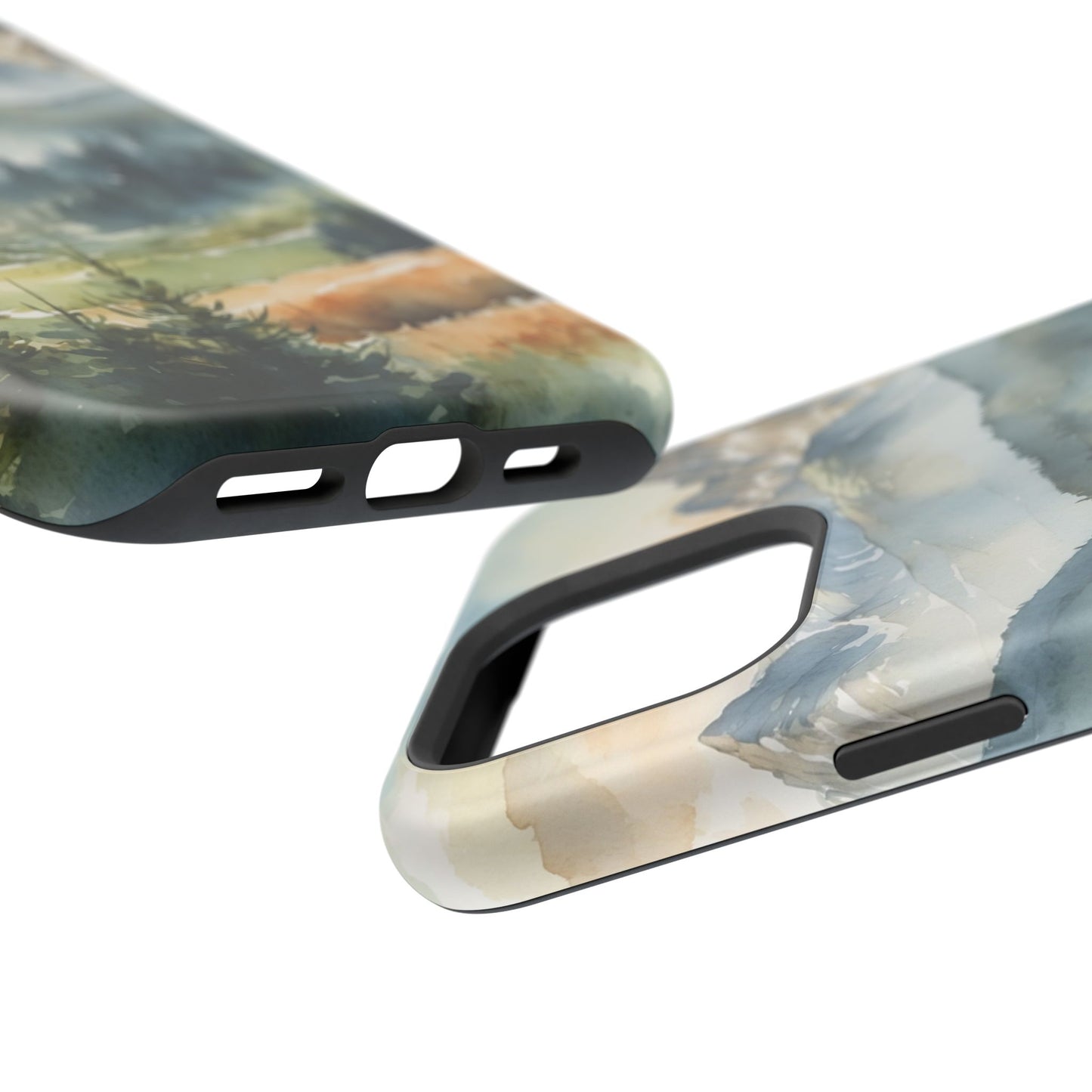 Serene Alpine Forest - MagSafe iPhone Case