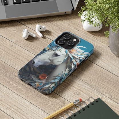 Floral Horse iPhone Case