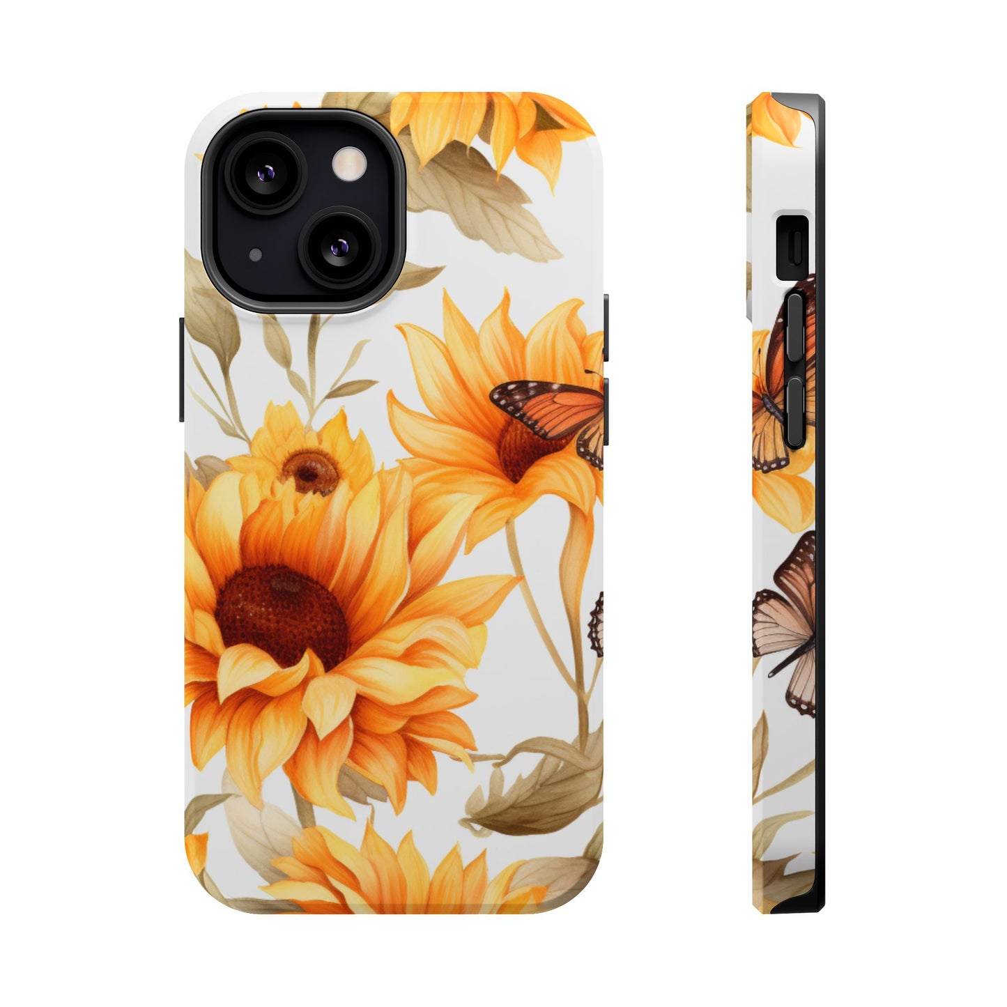 Sunflower & Monarch Garden - MagSafe iPhone Series Case