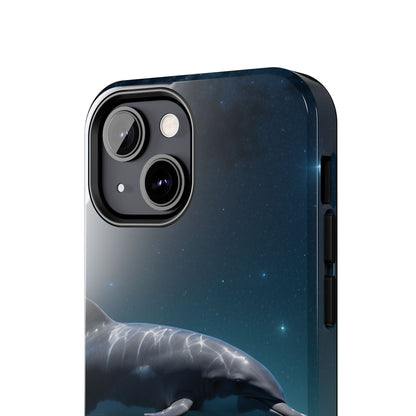 Midnight Ocean Dolphin - iPhone Case