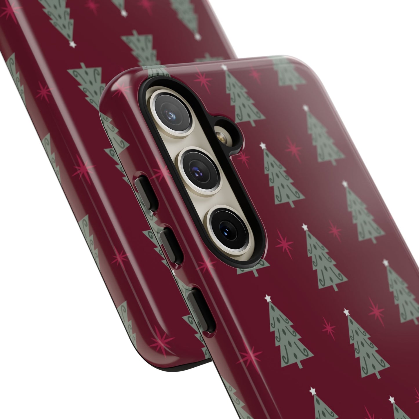 Retro Christmas Tree Pattern – Samsung Galaxy Series Case