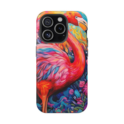 Flamingo Fiesta – Vibrant Flamingo MagSafe iPhone Cases