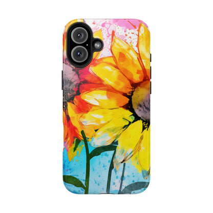 Bold Watercolor Sunflowers - iPhone Series Case