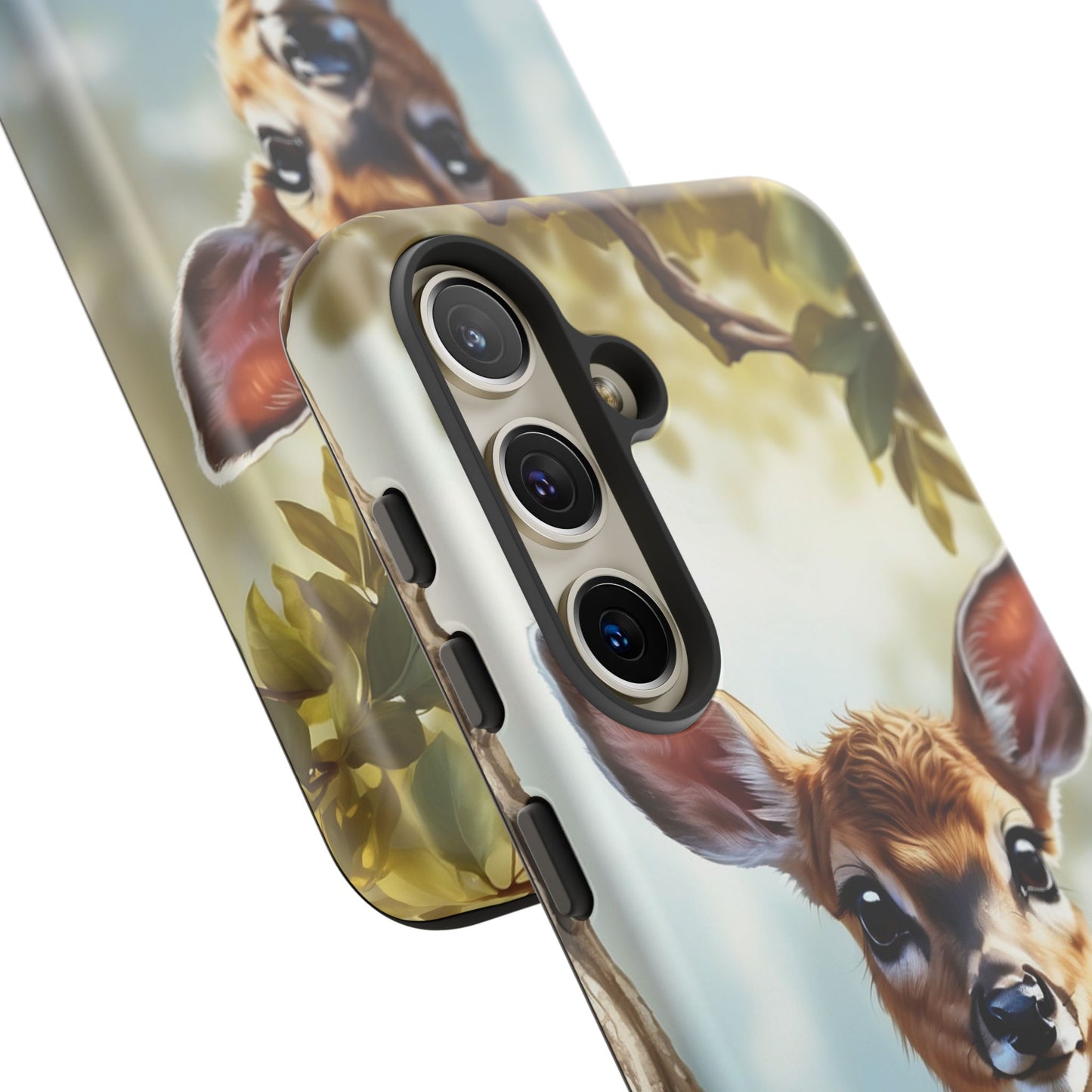 Whimsical Fawn in a Sunlit Forest Samsung Galaxy Case