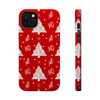 MagSafe iPhone Case: Ho Ho Ho – Christmas Tree Wonderland