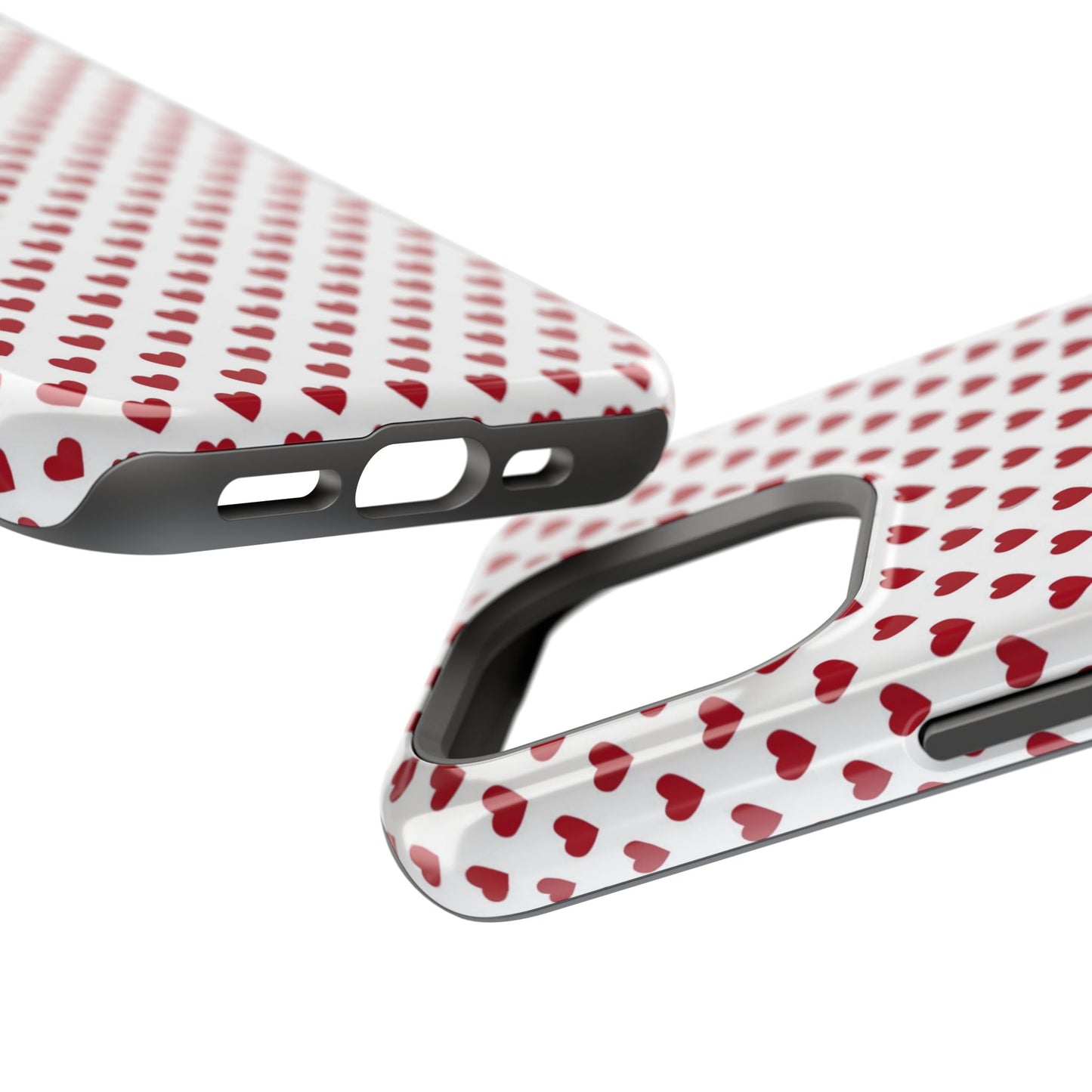 Red Hot Hearts MagSafe iPhone Case