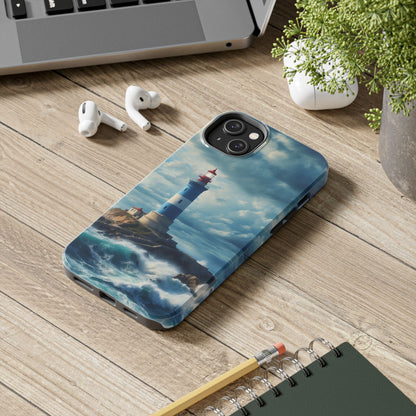 Samsung Galaxy Case - Coastal Lighthouse Design