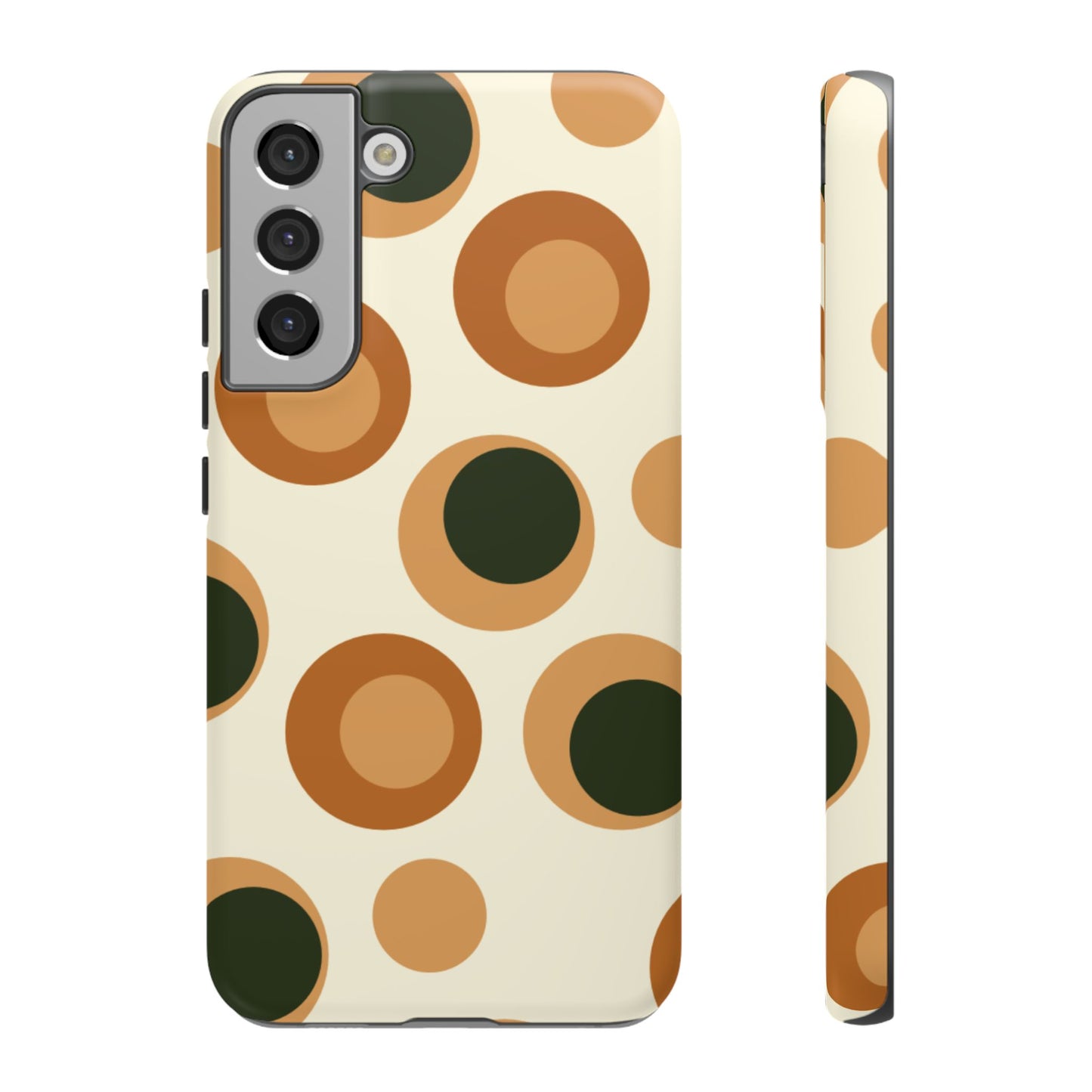 Retro Earthy Circles - Samsung Galaxy Case