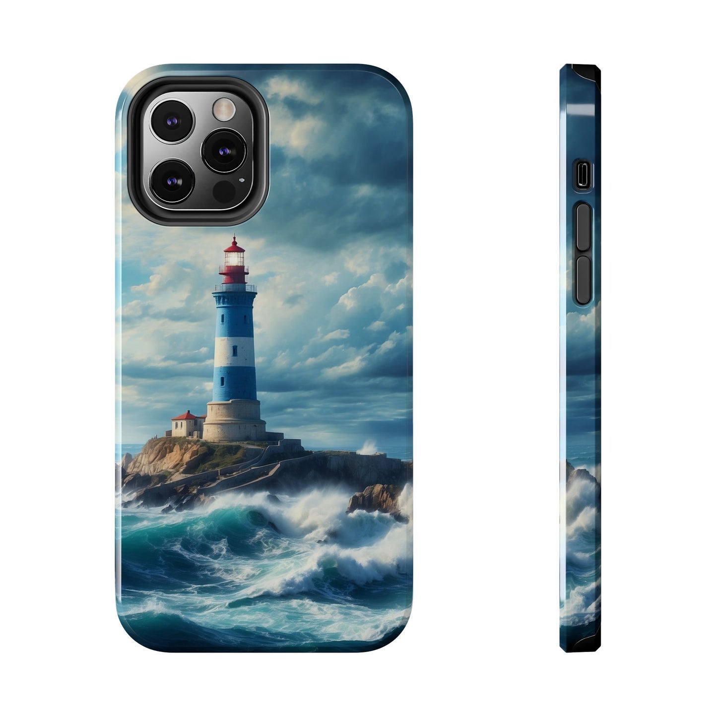 Samsung Galaxy Case - Coastal Lighthouse Design