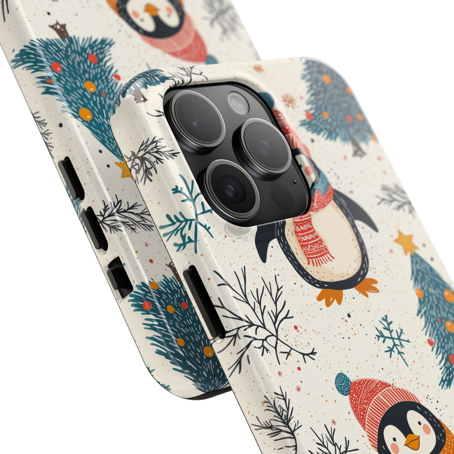 Penguin Wonderland – Snowy Christmas Cheer iPhone Case