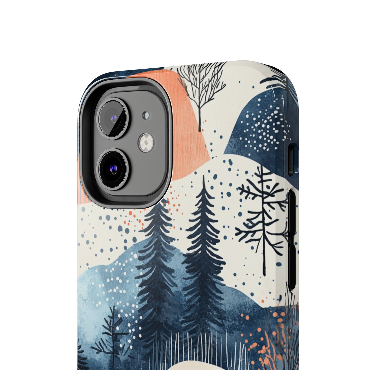 Winter Forest Samsung Galaxy Case | Watercolor Pine Trees