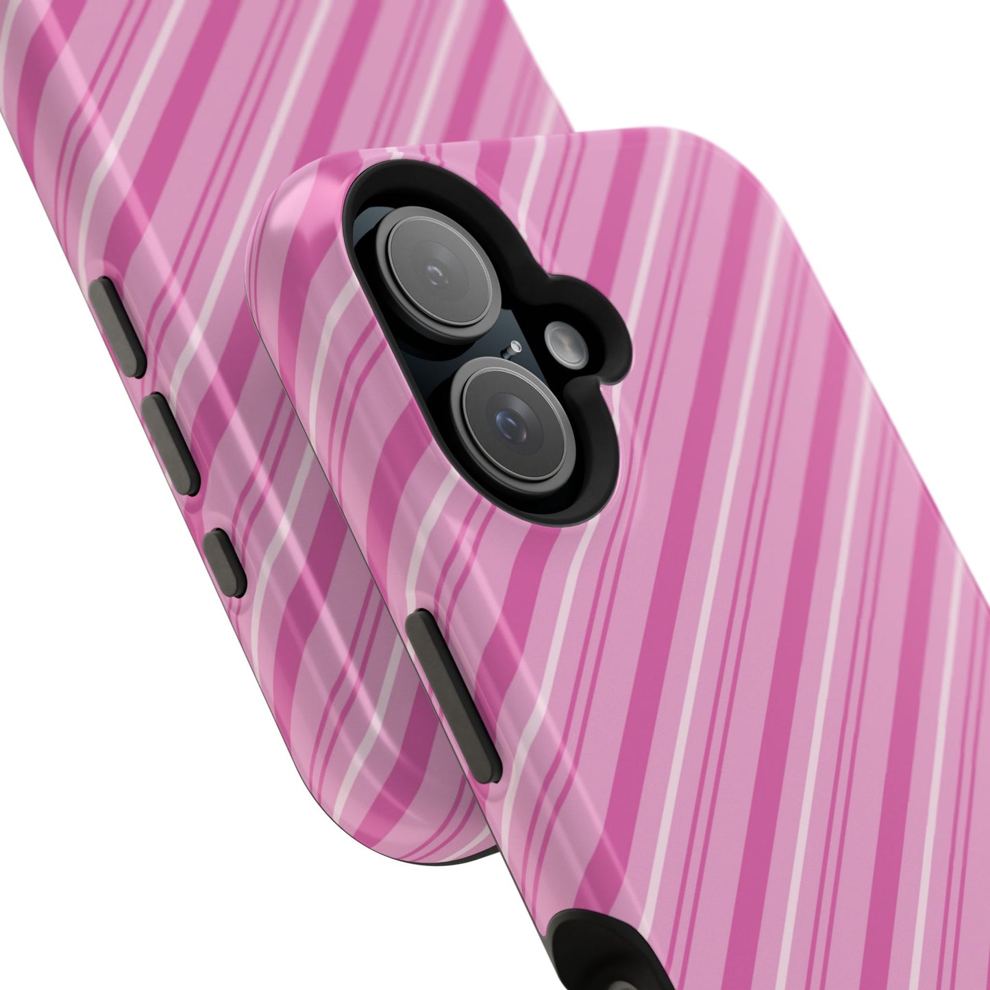 MagSafe Case - Pretty in Pink Stripes Design