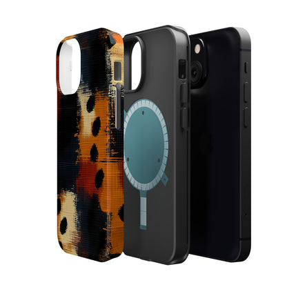 MagSafe iPhone Case: Cheetah Plaid – Wild & Bold Print