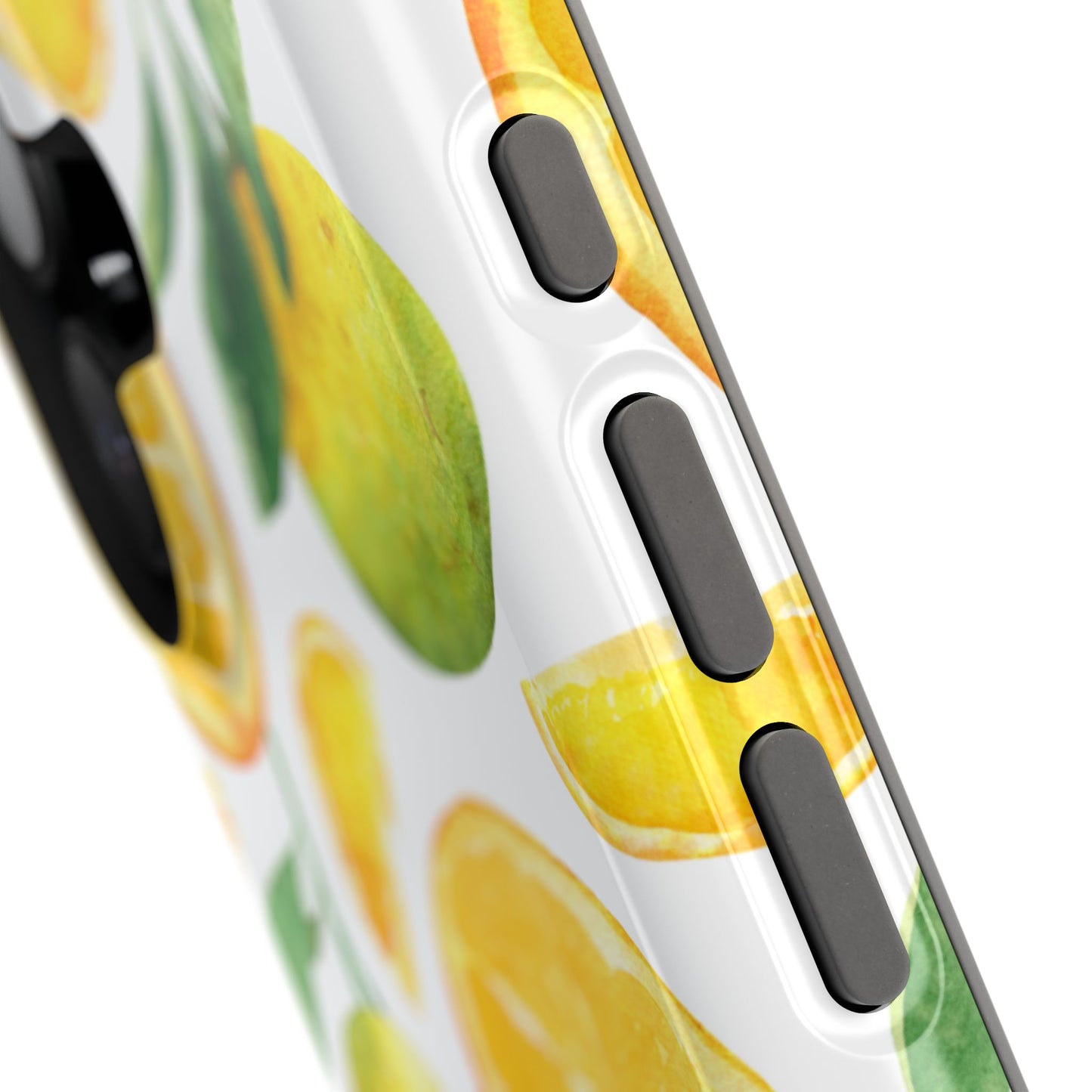 Sunny Citrus Grove Tough MagSafe iPhone Case – Watercolor Orange Design, Dual-Layer Protection