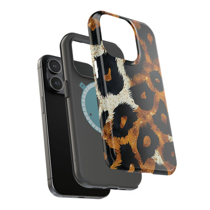 Safari Noir Gold Leopard iPhone Case