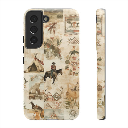 Western Collage Case | Vintage Country Aesthetic