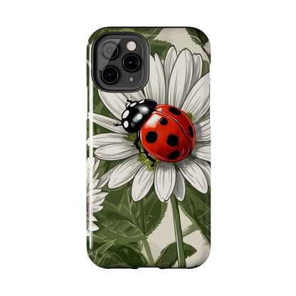 Ladybug & Daisy Garden Charm - iPhone Series Case