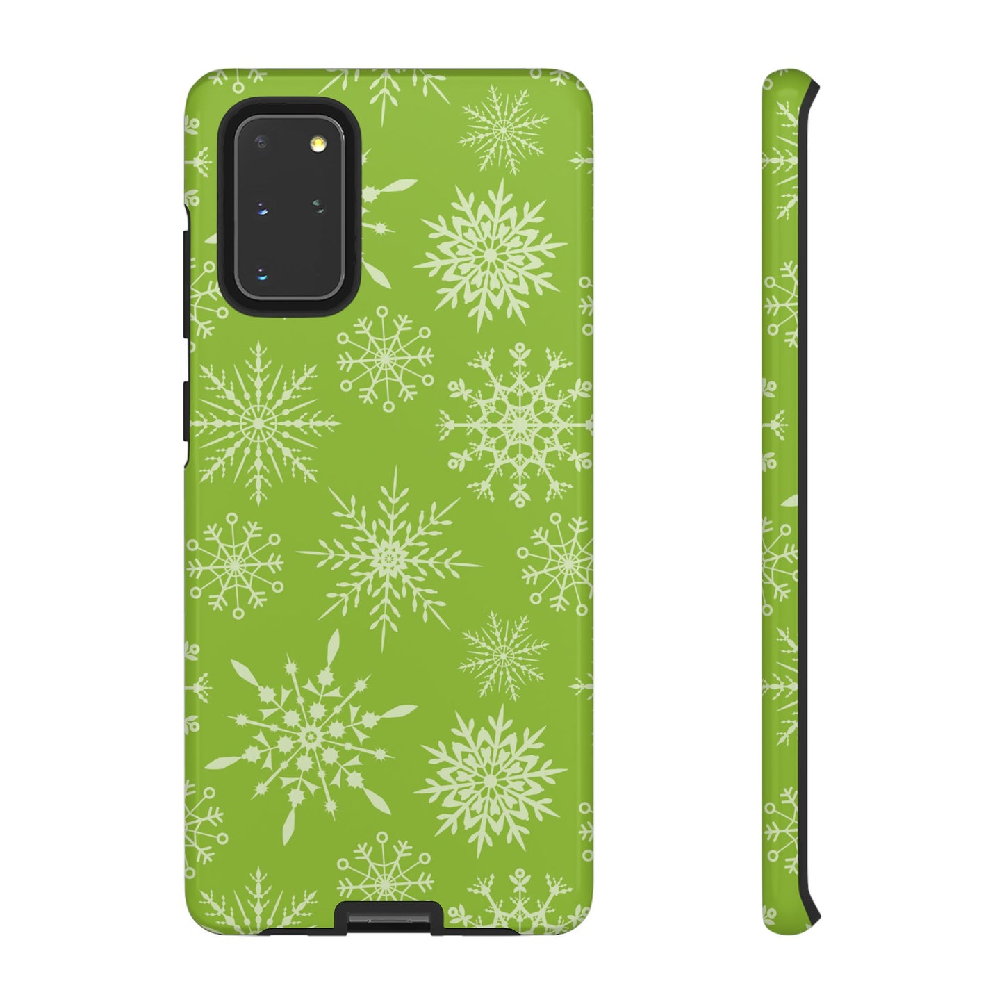 Green Snowflake Pattern – Samsung Galaxy Series Case