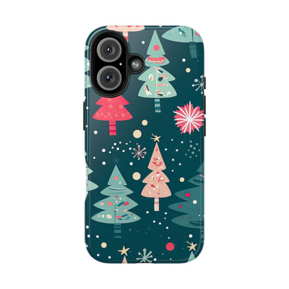 Whimsical Christmas Trees - iPhone Series Case