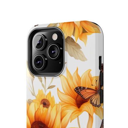 Sunflower & Monarch Garden - iPhone Series Case