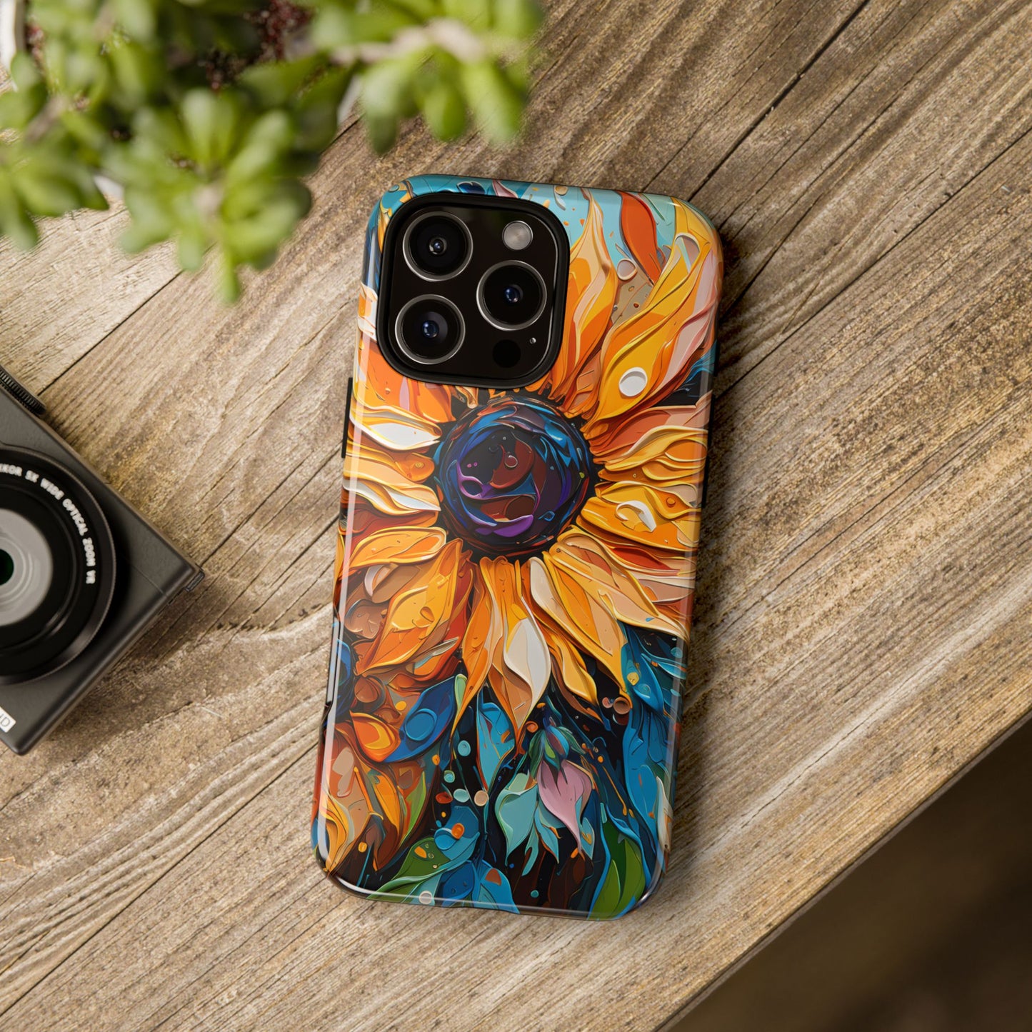 Sunflower Boho iPhone Case