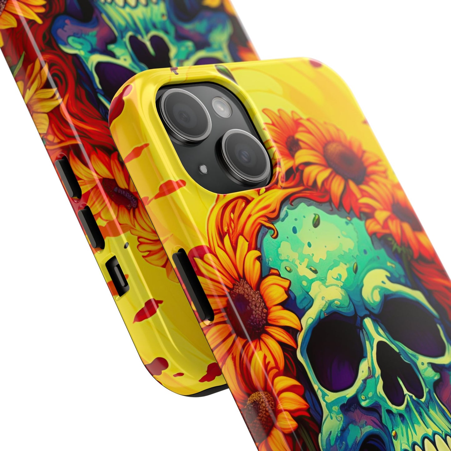 Sun Kissed Skull iPhone Case